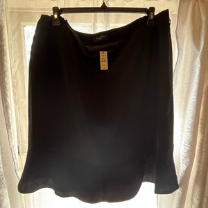 Talbots Black Lined Skirt Size 20.